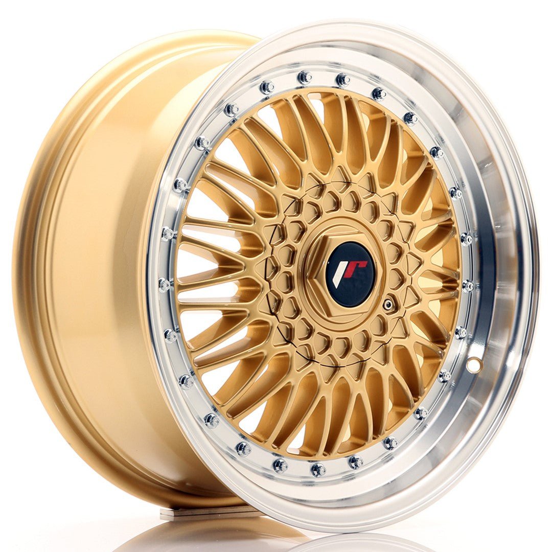 34585_0_23641.jpg JR Wheels JR9 17x7.5 ET20 BLANK Gold w/Machined Lip - Image 1