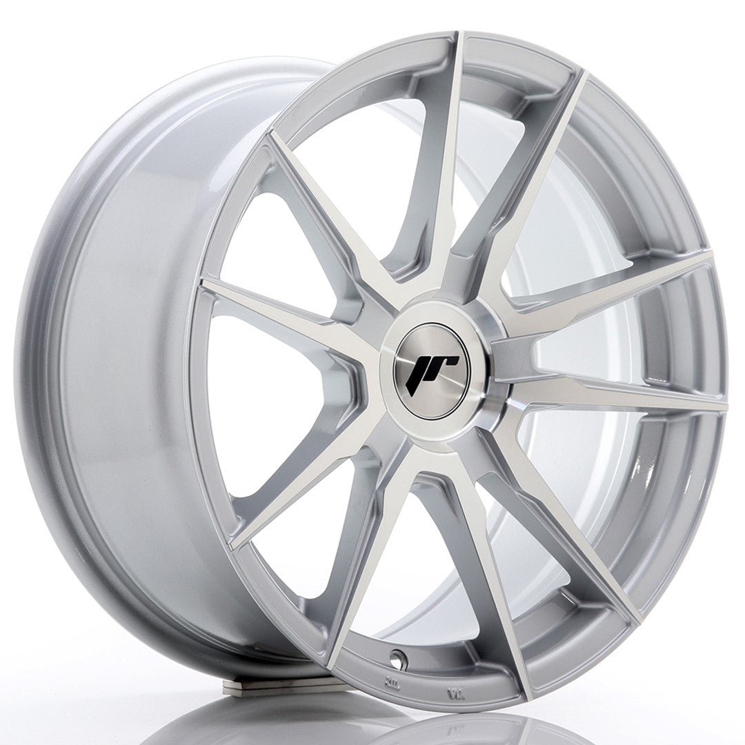 34753_0_24285.jpg JR Wheels JR21 17x8 ET35 Blank Silver Machined - Image 1