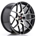 JR Wheels JR18 19x8.5 ET20-42 5H Blank Black Machined