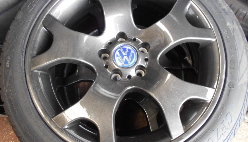 36671164_1699053563548688_1798164646327222272_o-375nid9n9tsqe03pczgb9m.jpg 19" TIGER CLAW ALLOY WHEELS / NEW TYRES – VOLKSWAGEN T5 - Image 1
