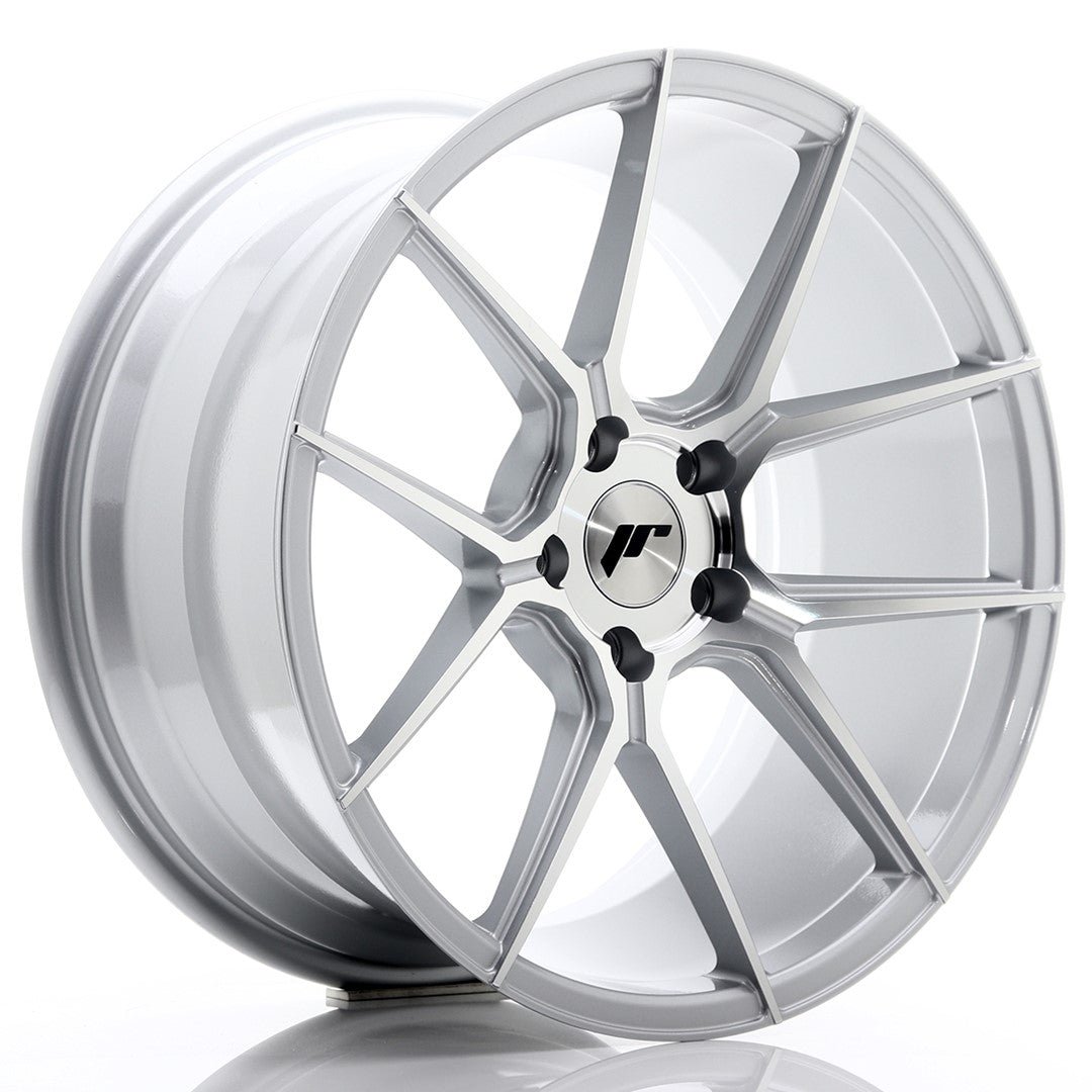 37044_0_24804.jpg JR Wheels JR30 19x9.5 ET35 5x120 Silver Machined Face - Image 1