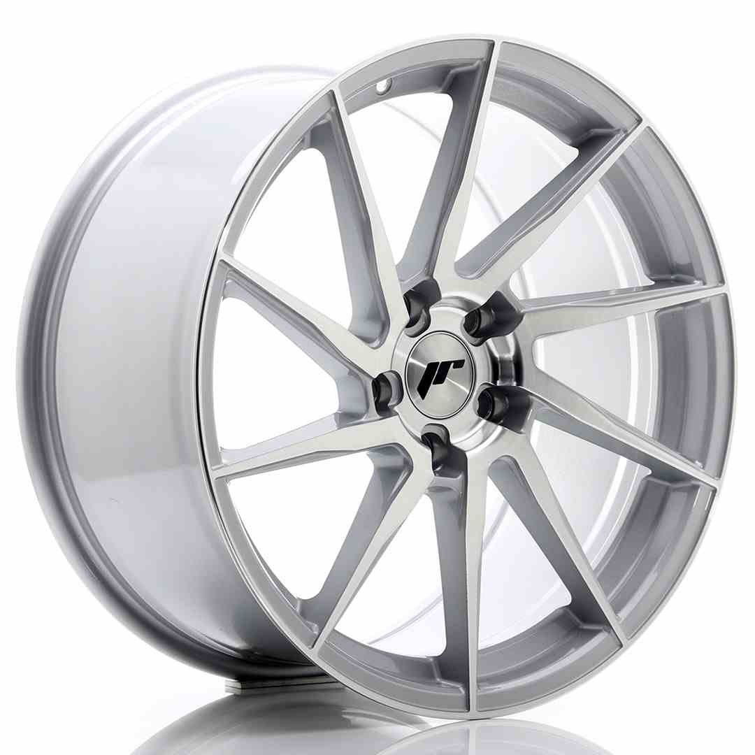 38063_1_23314_fe16fd9b-7a45-48b1-b116-9652280d3446.jpg JR Wheels JR36 19x9.5 ET45 5x112 Silver Brushed Face - Image 1