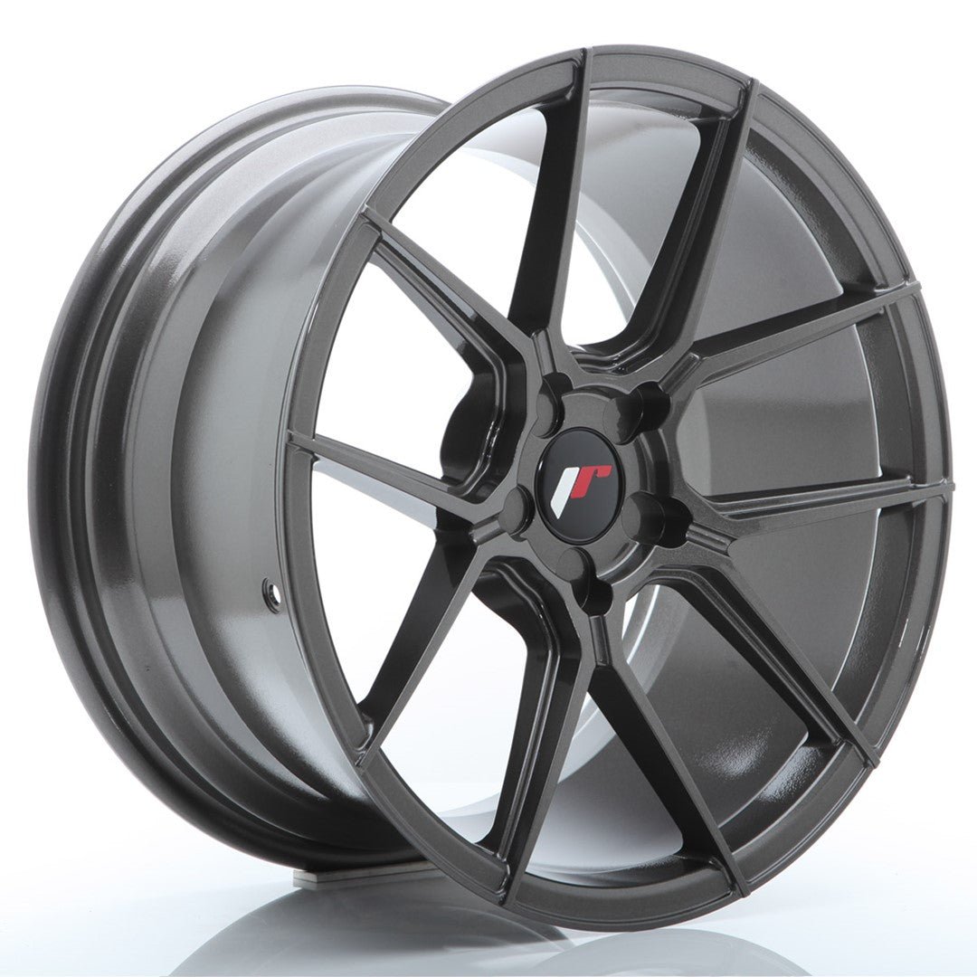 38933_0_26426.jpg JR Wheels JR30 18x9.5 ET20-40 5H Blank Hyper Gray - Image 1