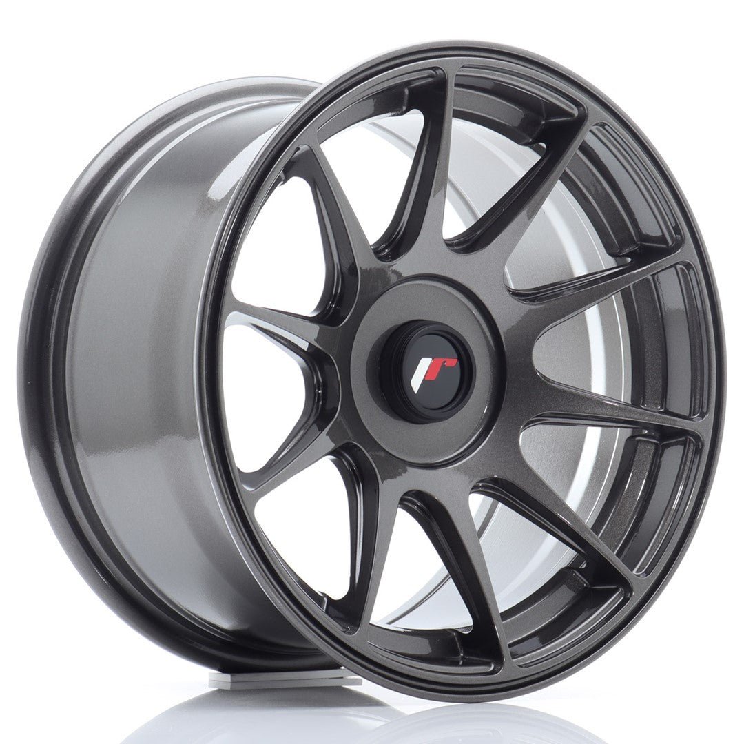 38956_0_27806.jpg JR Wheels JR11 15x8 ET25 Blank Hyper Gray - Image 1