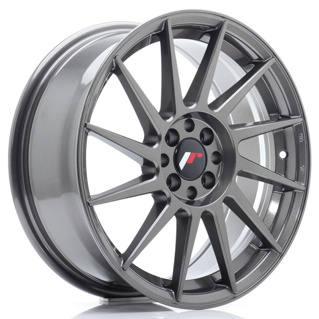 39117_0_27438.jpg JR Wheels JR22 17x7 ET35 5x100/114 Hyper Gray - Image 1