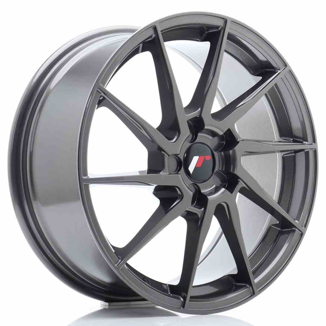 39164_1_27490_94ca287b-c435-49b4-a1a3-8ce17bbcc442.jpg JR Wheels JR36 18x8 ET20-52 5H BLANK Hyper Gray - Image 1