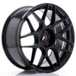 JR Wheels JR18 19x8.5 ET25-42 5H Blank Glossy Black