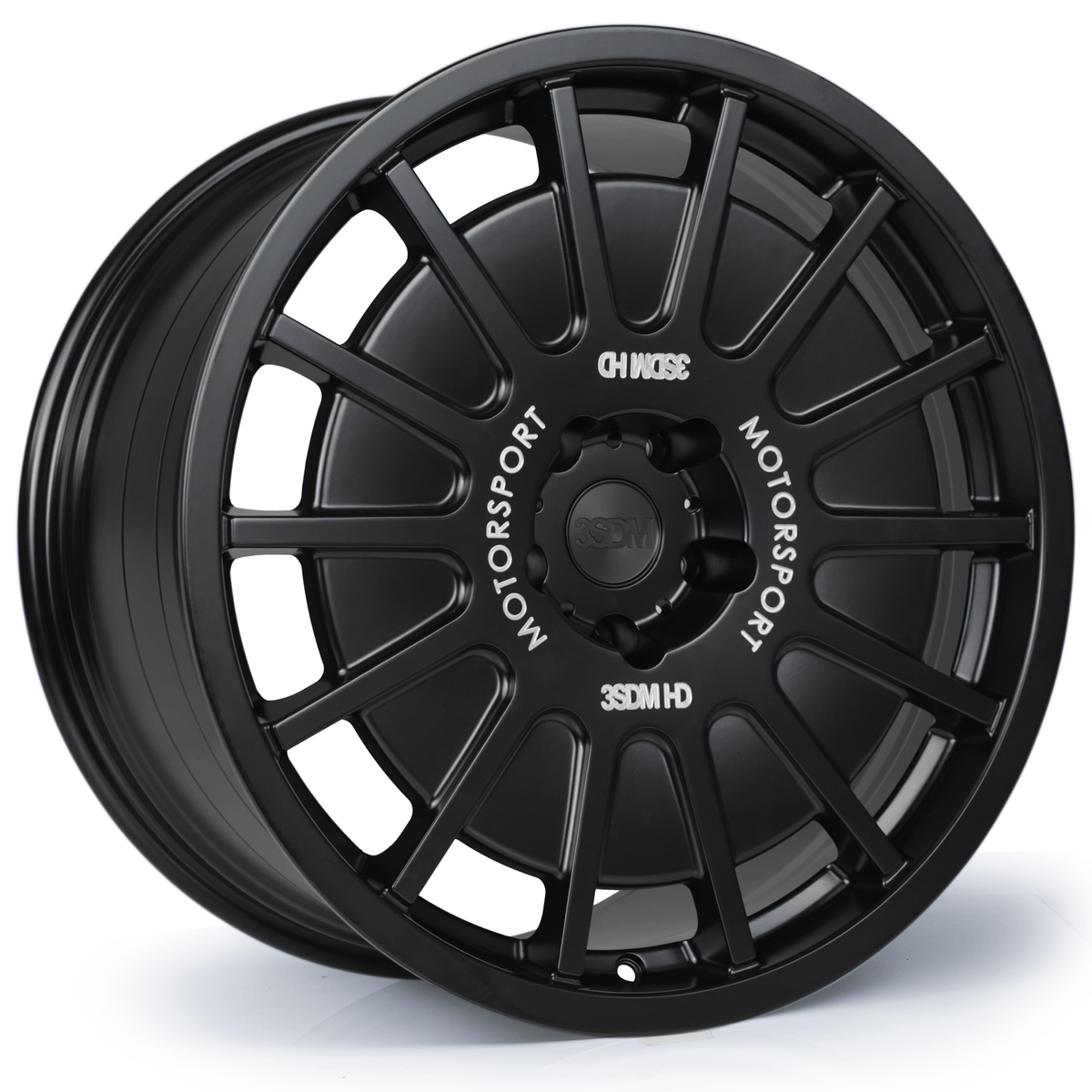 3SDM_066-hd-mattblack_0ee9b106-0626-40e0-9b52-e93e7f85e835.png 3SDM 0.66-HD 20x10 6x139.7 ET15 Matt Black - Image 1