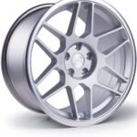 3SDM 0.09 18x8.5 5x100 ET35 Matt Silver Mirror Lip