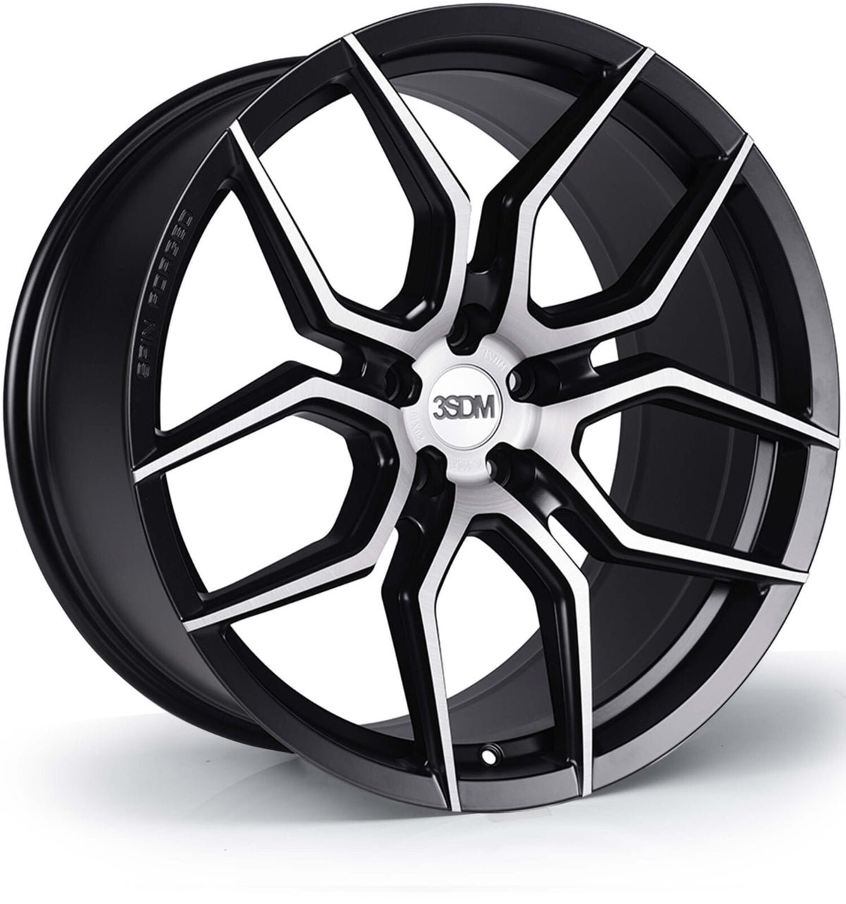 3sdm-0-50-matt-black-brushed-face_c7eb680e-3649-4925-8446-17a803890215.jpg 3SDM 0.50SF 20x9 5x130 ET45 Matt Black Brushed Face - Image 1