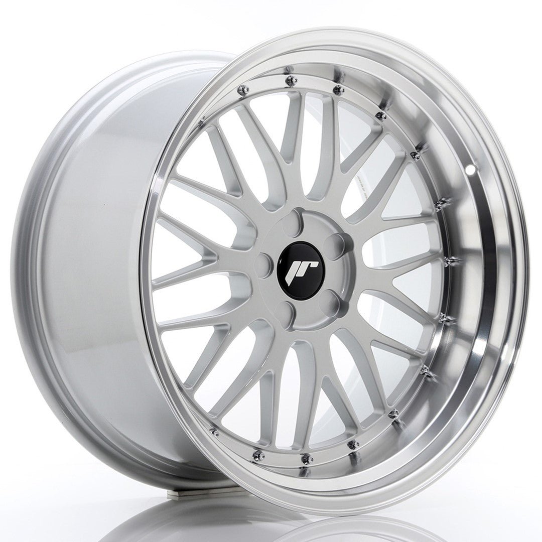 41262_0_26495.jpg JR Wheels JR23 20x10.5 ET15 5x112 Hyper Silver w/Machined Lip - Image 1