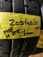 205 / 45 / 17  MRF M ZTR RACE TYRES - TWO AVAILABLE