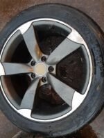 18" AUDI ROTOR STYLE ALLOY WHEELS / TYRES