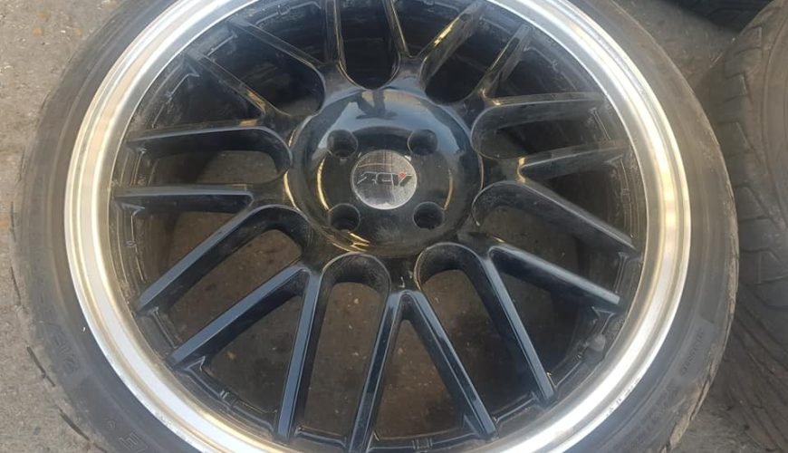 94302958_2872234116230621_178515299136438272_n-3arhj6hal3tx81umgsb30q.jpg 18" ZCV ANGEL WHEELS / TYRES – 4 X 100 – MINI - Image 1