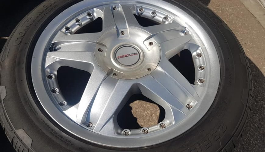 95928036_2907616172692415_2010157265620828160_n-3aupd2ontpz8yqneihaxai.jpg 18" GENUINE VOLKSWAGEN T5 SPORTLINE ALLOY WHEELS / TYRES - Image 1