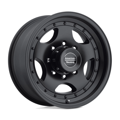 AR23-A1-png_793800cf-80dc-4889-8206-b1f50196882a.png American Racing AR23 15x10 ET-44 5x139.7 SATIN BLACK W/ CLEAR COAT - Image 1