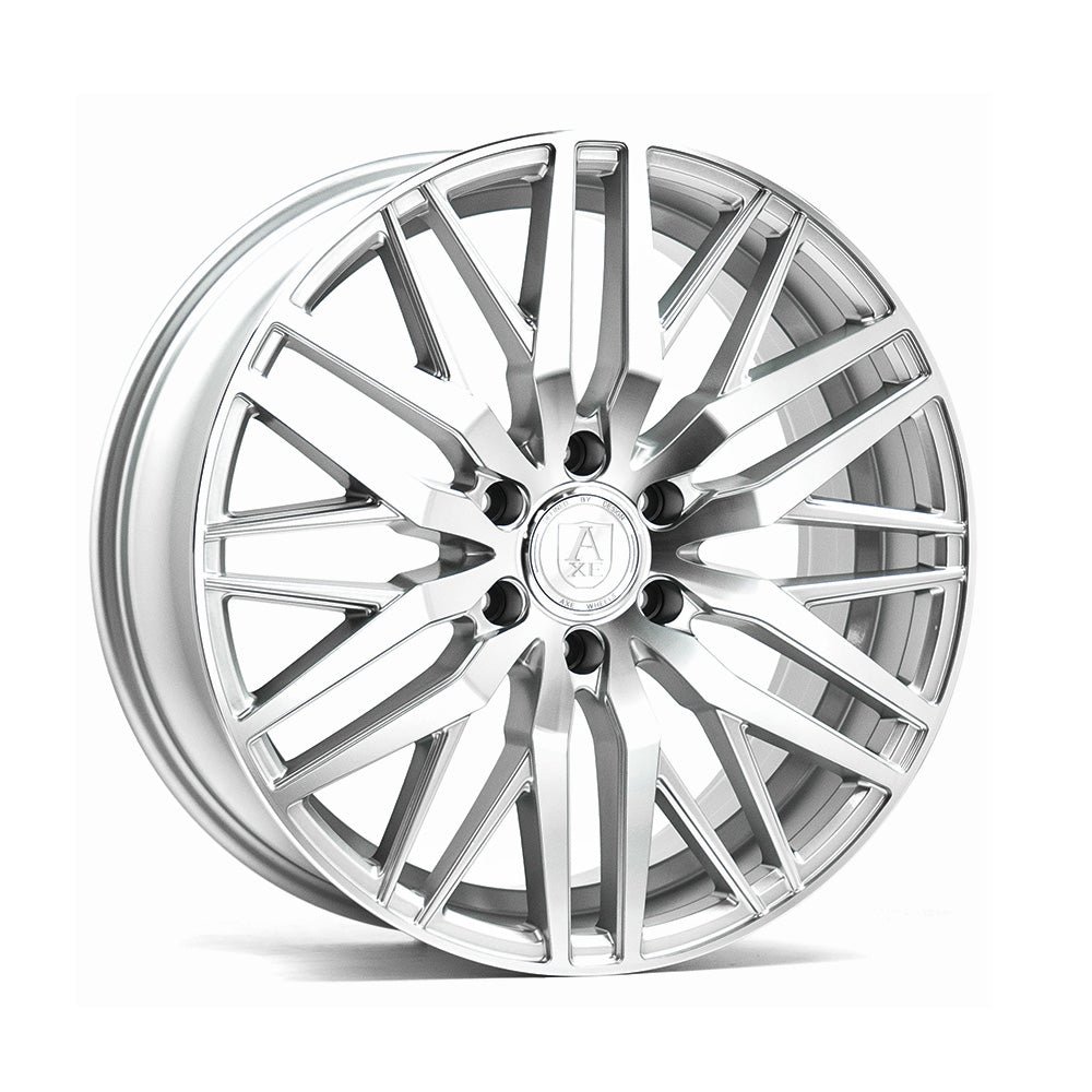 AXE-EX30T-SPRINTER-SP-DS.jpg AXE EX30T 18x8.5 ET45 6x130 GLOSS SILVER & POLISHED - Image 1