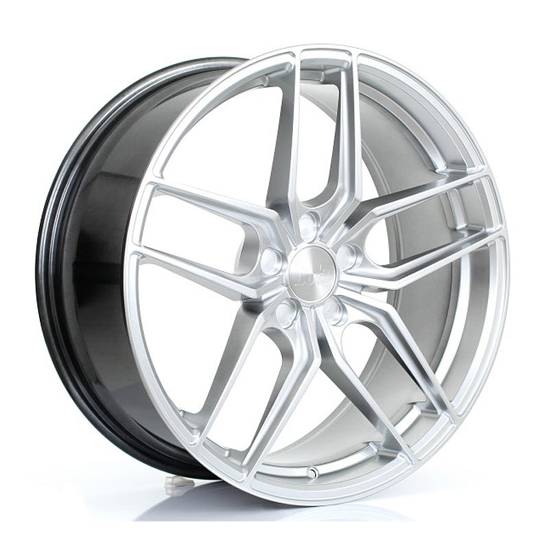 BOLA_B11_HYPER_SILVER_2085_ANGLE_a1196c29-907e-4c68-a889-7ebc2ffbec09.jpg BOLA B11 20x8.5 ET20-45 5x130 HYPER SILVER - Image 1