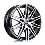 BOLA VANSPORT B20 20x8 ET50 5x160 BLACK POLISHED FACE