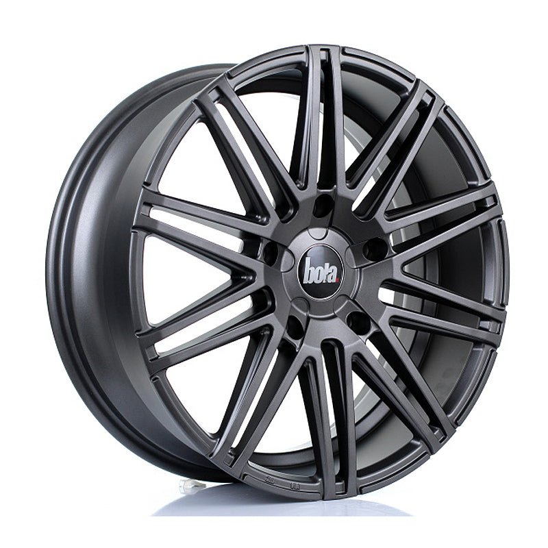 BOLA_B20_MATT_GUNMETAL_2080_ANGLE_3fa872bc-08c2-4707-9171-819535de0d45.jpg BOLA VANSPORT B20 20x8 ET50 5x160 MATT GUNMETAL - Image 1