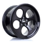 BOLA B5 18x9.5 ET40-45 5x120.65 BLACK BRUSHED POLISHED FACE