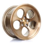 BOLA B5 18x9.5 ET40-45 5x114 BRONZE BRUSHED POLISHED FACE