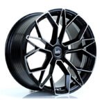 BOLA FLF 19x9.5 ET35-50 5x114 GLOSS BLACK POLISHED FACE