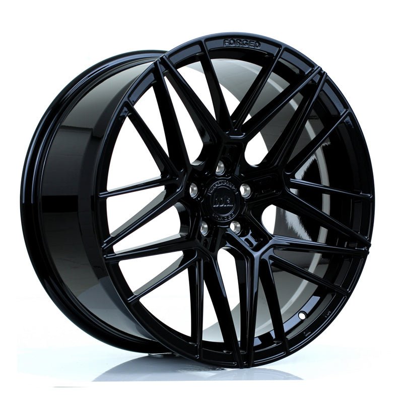 BOLA_PF_FP1_GLOSS_BLACK_2010_ANGLE_e71be4cc-a680-43d0-92a2-2dbc31a84749.jpg BOLA FORGED FP1 19x10 ET0-50 5x118 CUSTOM COLOUR - Image 1