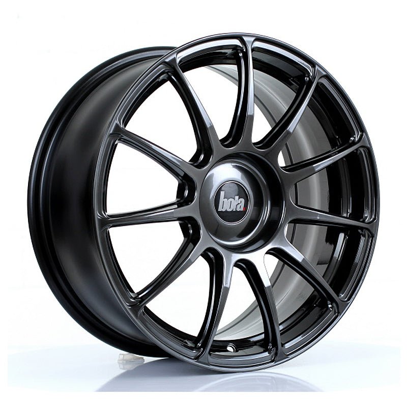 BOLA_VST_HYPER_BLACK_1775_ANGLE.jpg BOLA VST 17x7.5 ET40-45 4x100 HYPER BLACK - Image 1