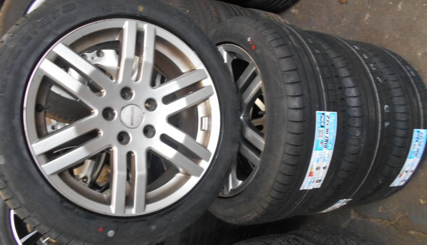 DSCN1839-32vkbzr23g2yyv6p191rt6.jpg 18" GENUINE VOLKSWAGEN T5 SPORTLINE ALLOY WHEEL / NEW TYRES - Image 1
