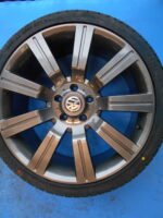 20" VOLKSWAGEN T5 STORMER STYLE ALLOY WHEELS / NEW TYRES - Image 4