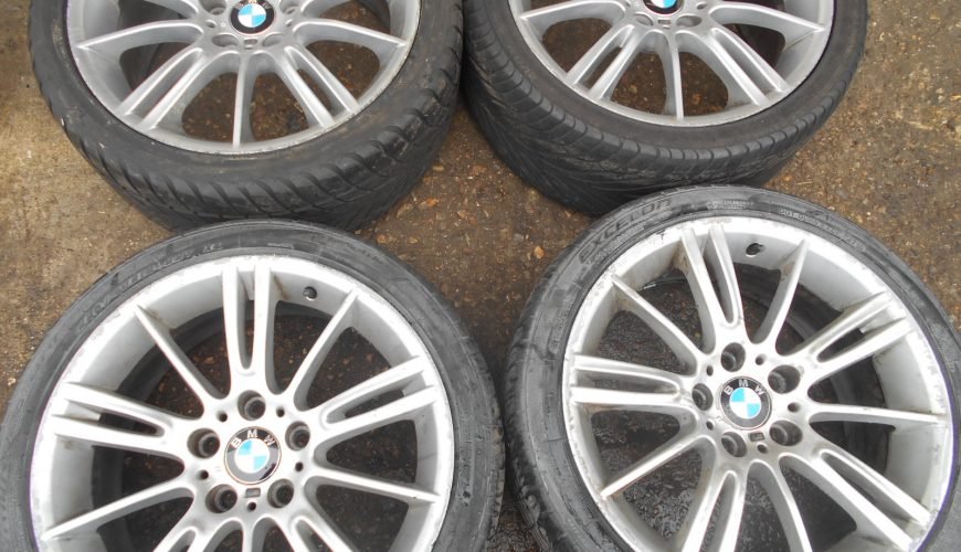 DSCN2164-33efe8qnhgan51xqwdqsju.jpg 18" GENUINE BMW MOTORSPORT MV3 ALLOY WHEELS / TYRES - Image 1