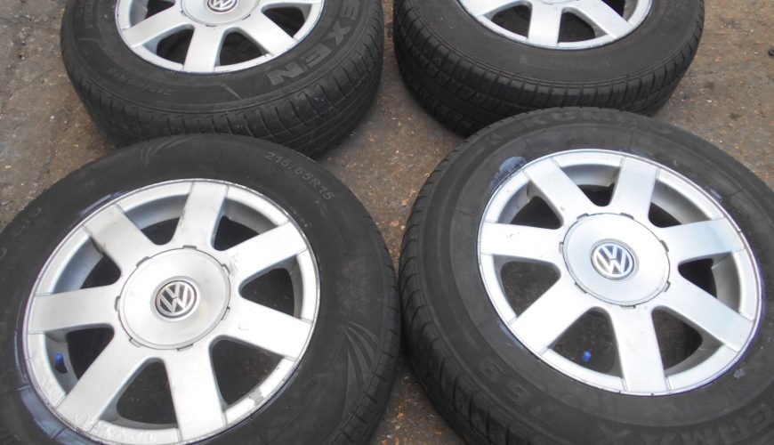 DSCN2400-33s5l4jf73vx66v13u016y.jpg 15" VOLKSWAGEN T4 ALLOY WHEELS / TYRES - Image 1