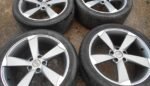 18" AUDI ROTOR STYLE ALLOY WHEELS / TYRES – 5 X 112