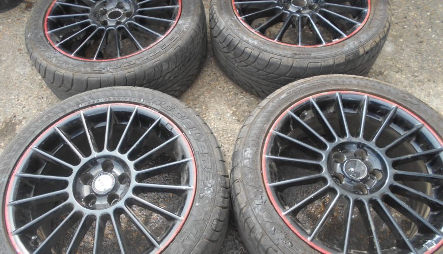DSCN2588-346bnj13kg18n1ynbkuznu.jpg 17" FOX RACING ALLOY WHEELS / TYRES - Image 1
