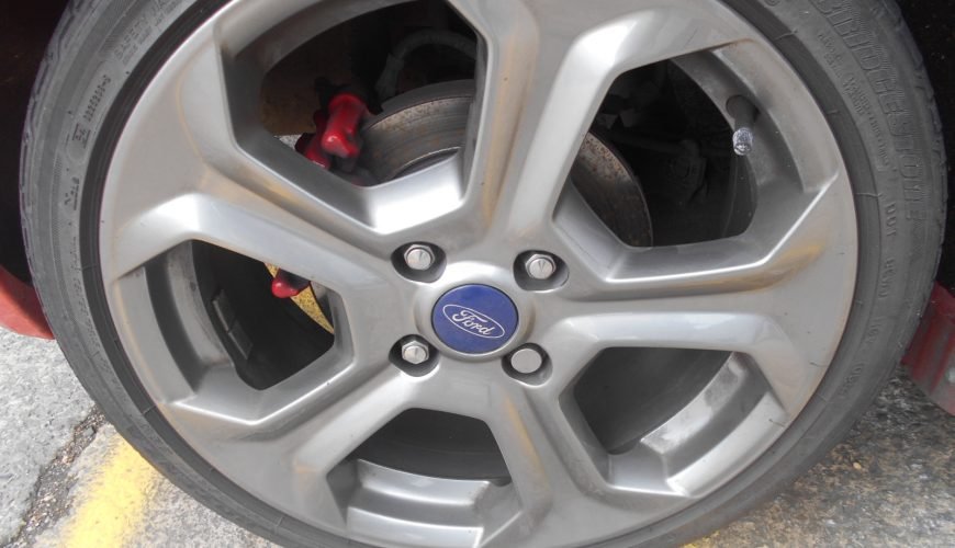 DSCN2635-349d92vk8nzmjiw2kjavbe.jpg 17"GENUINE FIESTA ST 180 ALLOY WHEELS / TYRES - Image 1