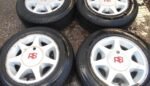 13" GENUINE FORD RS ALLOY WHEELS / TYRES