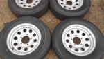 205/70/15 BRIDGESTONE DUELLER / SUZUKI WHEELS