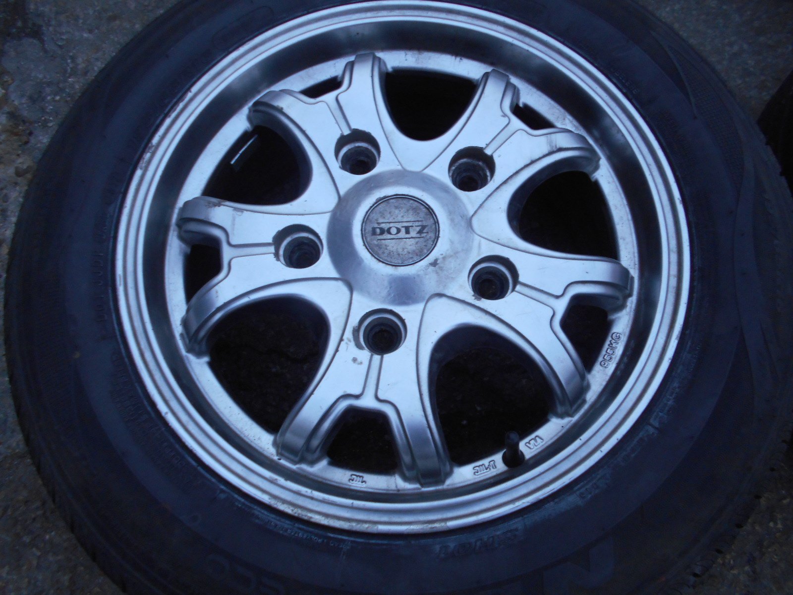 DSCN2883.jpg 16" FORD TRANSIT ALLOY WHEELS / EXCELLENT TYRES - Image 1