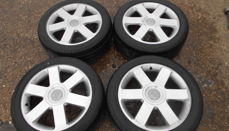 DSCN2887-35z2jk9m8nf6v2evej4lca.jpg 17" AUDI A4 S LINE ALLOY WHEELS / TYRES - Image 1