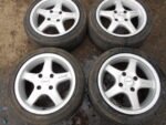 15" ALUETT SUZUKI ALLOY WHEELS / TYRES - Image 2