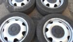 17″ GENUINE VOLKSWAGEN T5 FAN BLADE STEEL WHEELS / TYRES