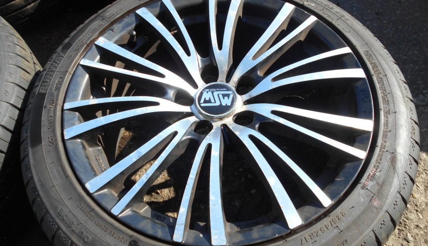 DSCN3226-36jxqmkti3m6b7cjas4t1m.jpg 18" MSW ALLOY WHEELS / TYRES - VOLKSWAGEN T4 - Image 1