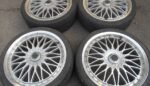 18" BBS STYLE ALLOY WHEELS / TYRES - 4 X 100 - VOLKSWAGEN ETC - Image 2