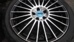 17" AEZ VALENCIA DARK ALLOY WHEELS / TYRES - 5 X 100