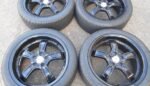 17" B K RACING ALLOY WHEELS / TYRES – 5 X 110 FITMENT - Image 2