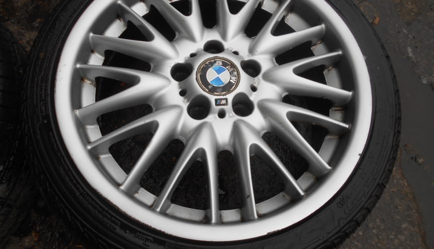 DSCN3744-373zxuyl4kxkqspvcmyzuy.jpg 18" GENUINE BMW MOTORSPORT MV1 ALLOY WHEELS / TYRES - Image 1