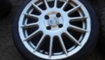 17" GENUINE FORD PUMA RACING ALLOY WHEELS / TYRES