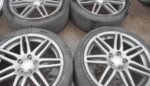 18" GENUINE AUDI S LINE ALLOY WHEELS / TYRES - Image 2