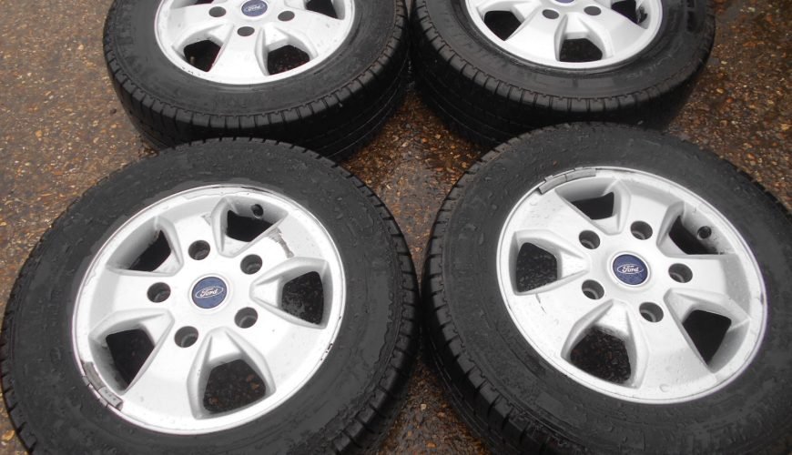 DSCN4035-1-37eph0bv2uvzthyp973d3e.jpg 16" GENUINE FORD TRANSIT CUSTOM ALLOY WHEELS / TYRES - Image 1